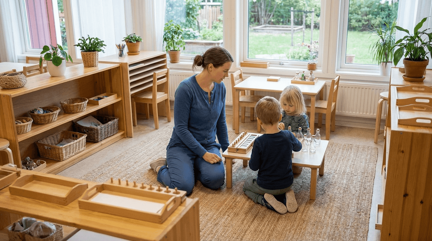 Montessoriförskollärare - Utbildningsvägar och specialiseringar